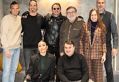 Virtualios realybės muzikio klipo pristatymo akimirkos
