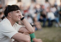 Andriaus Mamontovo koncerto akimirka Druskininkuose