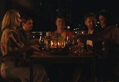 Filmo „Kaimynai“ akimirka