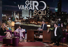 Laidos &bdquo;Gero vakaro &scaron;ou&ldquo; filmavimo akimirka