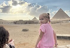 Inetos Stasiulytės atostogos Egipte su dukromis