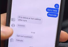 Vyro žinutės Arnoldo Misiūno žmonai Urtei