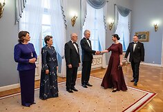 Lietuvos pirmosios poros rengiama valstybinė vakarienė Estijos pirmosios poros garbei