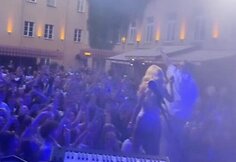 Oksana Pikul ir Dominykas Dirkstys koncerte