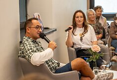 Susitikimas su Orijumi Gasanovu Klaipėdos Imanuelio Kanto viešosios bibliotekos „Kauno atžalyno“ padalinyje