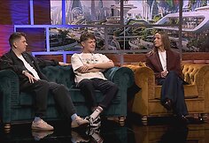 Komikai TV laidoje