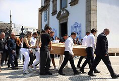 Atsisveikinimas su Diogo Jota ir jo broliu Andr&eacute; Silva