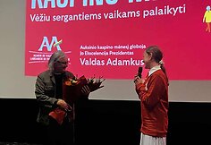 Arūno Matelio filmo &bdquo;Prie&scaron; parskrendant į žemę&ldquo; peržiūra