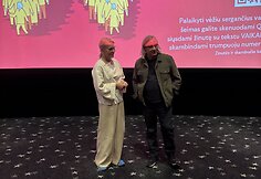 Arūno Matelio filmo &bdquo;Prie&scaron; parskrendant į žemę&ldquo; peržiūra