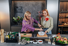 Viktorija &Scaron;aulytė-Mockė laidoje &bdquo;Virtuvės istorijos&ldquo;