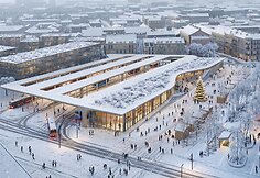 Vilniaus autobusų stoties vizualizacijos