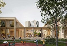 Markučių lop&scaron;elio-darželio architektūrinės idėjos