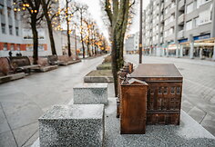 Skulptoriaus Rimanto Okulič-Kazarino sukurti naujieji &bdquo;Kauno akcentai&ldquo;