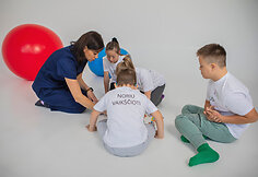 Vaiko raidos klinikos globojami vaikai