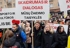 Kultūros bendruomenės finalinis mitingas