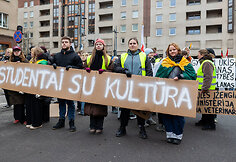 Kultūros bendruomenės finalinis mitingas