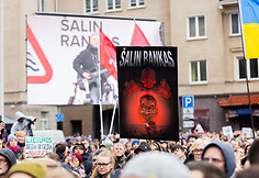 Protestas „Šalin rankas nuo laisvo žodžio!“