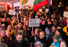 Trečiadienio protestas &bdquo;&Scaron;alin rankas nuo laisvo žodžio!&ldquo;