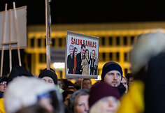 Trečiadienio protestas &bdquo;&Scaron;alin rankas nuo laisvo žodžio!&ldquo;