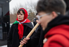 Protestas prie&scaron; Eurovizijos nacionalinės atrankos finalą