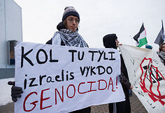 Protestas prie&scaron; Eurovizijos nacionalinės atrankos finalą