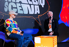 Lion Ceccah Knygų mugėje