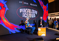 Lion Ceccah Knygų mugėje