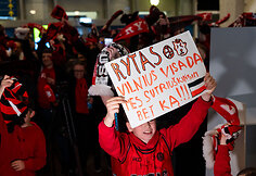 Vilniaus &bdquo;Ryto&ldquo; pasitikimas oro uoste