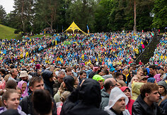 Andriaus Mamontovo koncertas Kalnų parke