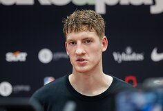 Kasparas Jakučionis jaunųjų krepšinio talentų stovykloje