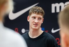 Kasparas Jakučionis jaunųjų krepšinio talentų stovykloje