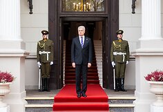 Prezidentas susitiko su Estijos Prezidente Ülle Madise