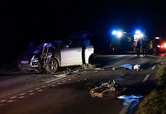 Avarija prie Leičių kaimo