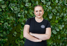 Lenkų dainų ir &scaron;okių meno ansamblio &bdquo;Vilija&ldquo; choro narė Evelina