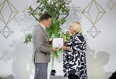 Padėka už dalyvavimą Lietuvos dainų &scaron;ventėje