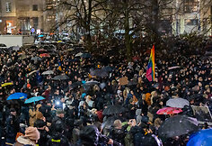 Protestas prie Seimo: &bdquo;De&scaron;imt tylos minučių" 