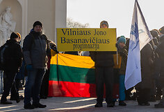 Šventinė Vasario 16-osios jaunimo eisena „Lietuvos valstybės keliu“