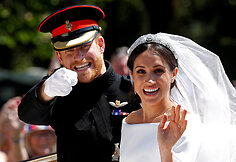 Princo Harry ir Meghan Marke vestuvės