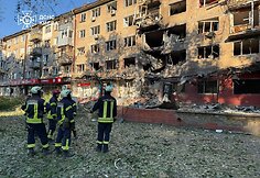 Rusijos atakos padariniai Kyjive