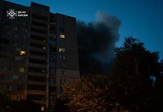 Rusijos atakos padariniai Kyjive