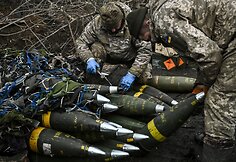 Ukrainos kariai ruo&scaron;iasi ap&scaron;audyti rusų pozicijas