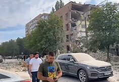 Rusijos atakos padariniai Kryvyj Rihe