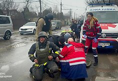 Rusijos atakos padariniai Odesoje