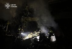 Rusijos atakos padariniai Kyjive