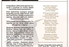 Jolanta Konstancija Jasukaitienė KĄ MATEI IR KĄ JAUTEI... apra&scaron;ymas