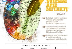 &Scaron;VIESIAI APIE NETEKTĮ plakatas apra&scaron;ymas