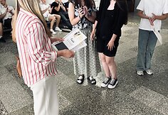 Vilniaus M. Birži&scaron;kos I vietos sveikinimas