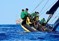Lietuva pergalingai startavo &bdquo;SSL Gold Cup&ldquo; pasaulio buriavimo taurės &scaron;e&scaron;ioliktfinalyje