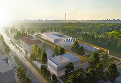 LRT MEDIJŲ PARKAS projekto vizualizacija