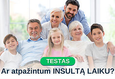 Ar gali atpažinti INSULTĄ LAIKU? 